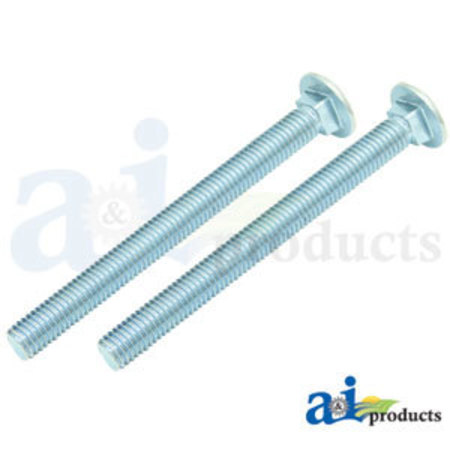 A & I PRODUCTS 1/2"x5" Carriage Bolt 5.75" x1" x1" A-VLG2383